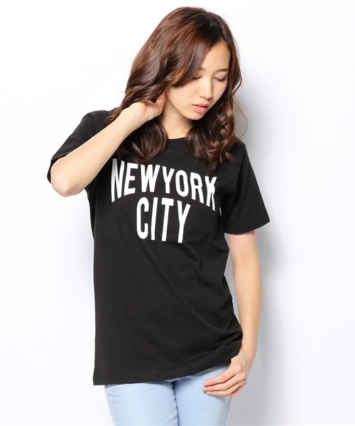 Kastane（カスタネ）の「【Kastane】NYCTシャツ（Tシャツ/カットソー・レディース・グレー/ホワイト/ブラック・FREE）」の11枚目の写真