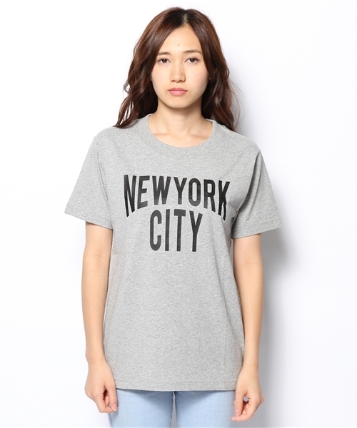 Kastane（カスタネ）の「【Kastane】NYCTシャツ（Tシャツ/カットソー・レディース・グレー/ホワイト/ブラック・FREE）」の10枚目の写真