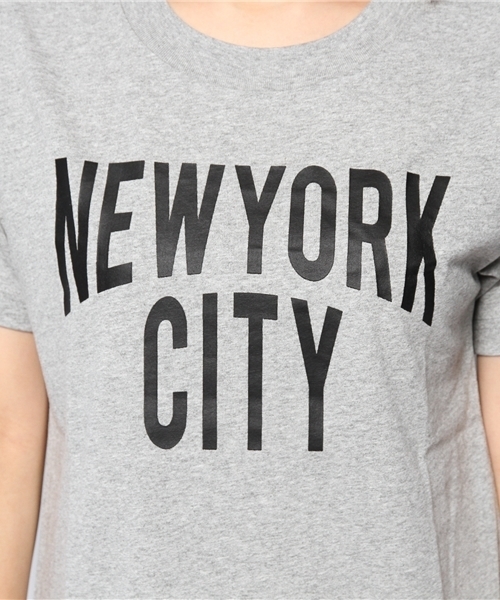 Kastane（カスタネ）の「【Kastane】NYCTシャツ（Tシャツ/カットソー・レディース・グレー/ホワイト/ブラック・FREE）」の5枚目の写真