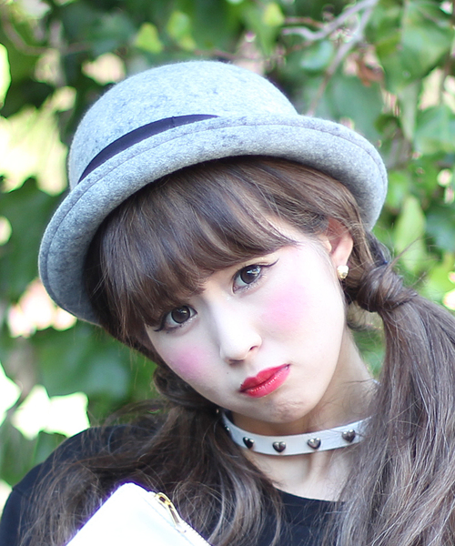 WEGO(ウィゴー)の「WEGO/ボーラーハット(ハット・レディース・杢グレー・FREE)」の1枚目の写真