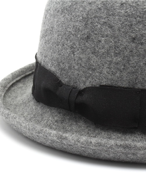 WEGO(ウィゴー)の「WEGO/ボーラーハット(ハット・レディース・杢グレー・FREE)」の4枚目の写真