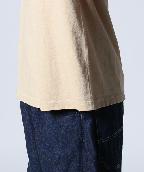 JOURNAL STANDARD(ジャーナルスタンダード)の「【LA APPAREL / ロサンゼルスアパレル】 6.5oz Long Sleeve Garment Dye(Tシャツ/カットソー・メンズ・ブラック/ベージュ/ライトイエロー/サックスブルー/サファリグリーン/ライトグレー/レッド/ホワイト・SMALL/MEDIUM/X-LARGE/LARGE)」の16枚目の写真