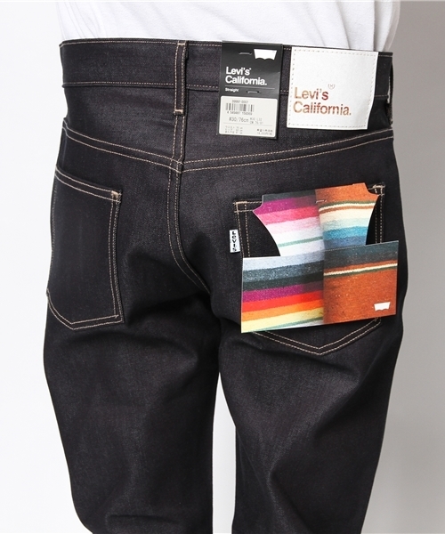 BEAMS（ビームス）の「LEVIS CALIFORNIA / 5ポケットストレート リジッドカラー（デニムパンツ・メンズ・インディゴブルー・28inch/30inch/34inch/32inch）」の4枚目の写真