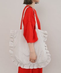 I am I in fact... | _ナイロンフリルBAG     Ｌサイズ(トートバッグ)