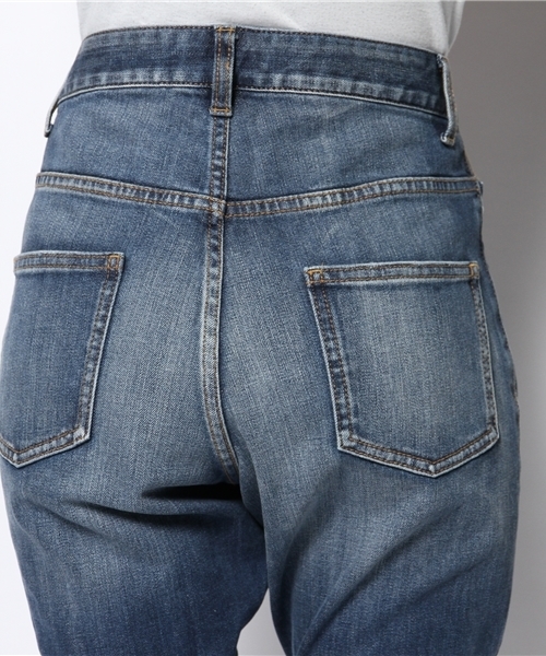 WEGO（ウィゴー）の「WEGO/スラウチスキニーパンツ（デニムパンツ・レディース・ダークインディゴブルー/ライトインディゴブルー/ネイビー・LARGE/MEDIUM）」の9枚目の写真