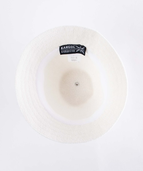 KANGOL（カンゴール）の「WEGO/KANGOL Bermuda Casual（ハット・メンズ・ブラック/ホワイト・FREE）」の9枚目の写真