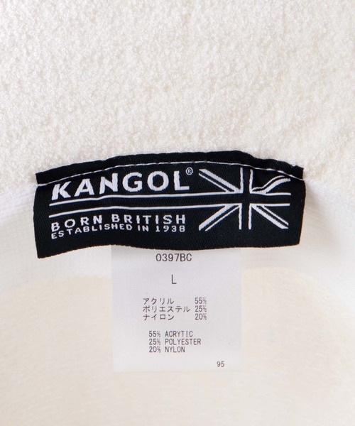KANGOL（カンゴール）の「WEGO/KANGOL Bermuda Casual（ハット・メンズ・ブラック/ホワイト・FREE）」の7枚目の写真