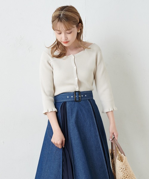 one after another NICE CLAUP（ワンアフターアナザーナイスクラップ）の「あみあみカチューシャ（カチューシャ・レディース・ゴールド・FREE）」の4枚目の写真