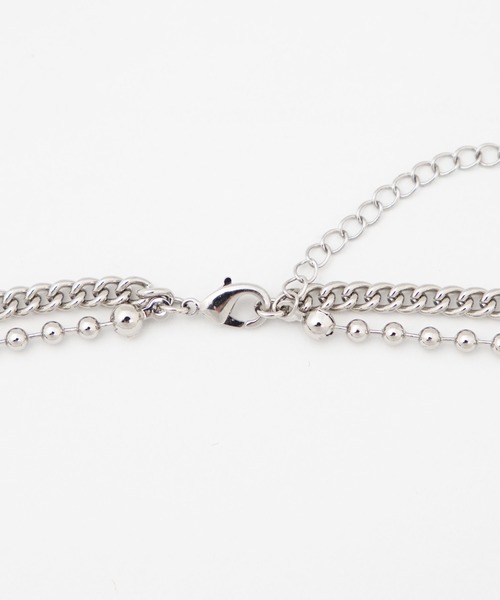 WEGO（ウィゴー）の「WEGO/2連モチーフネックレス（ネックレス・レディース・シルバー/ゴールド・FREE）」の6枚目の写真