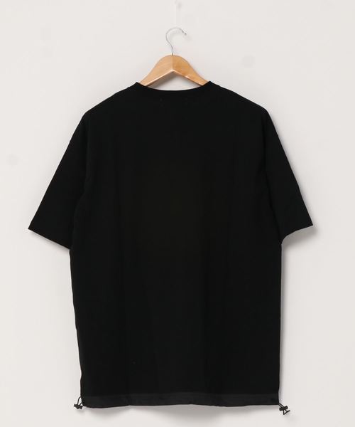 #Re:room（リルーム）の「ナイロンポケットビッグTシャツ（Tシャツ/カットソー・メンズ・ブラック/ネイビー/ホワイト・SMALL/MEDIUM）」の17枚目の写真