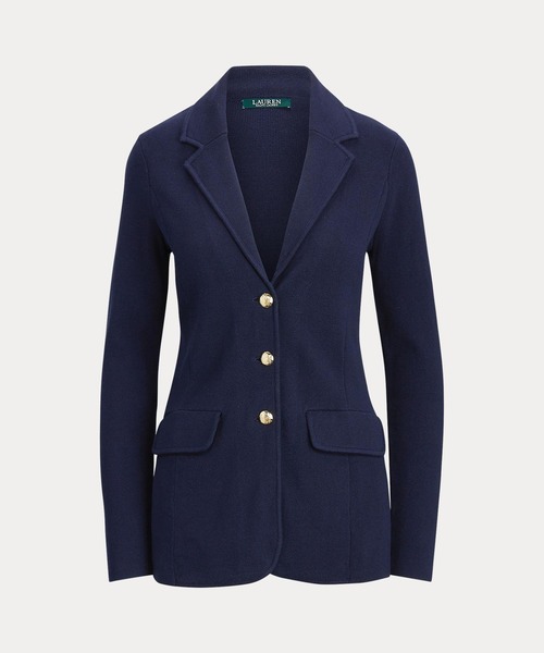 Ralph Lauren カジュアル コームドコットン ブレザー ジャケット コームドコットン ブレザー（テーラードジャケット）｜LAUREN