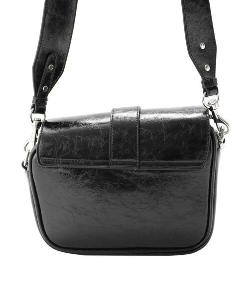 EMODA（エモダ）の「アシンメトリーボディバッグ（ショルダーバッグ・レディース・ブラック/ブラウン/カーキ・FREE）」の7枚目の写真