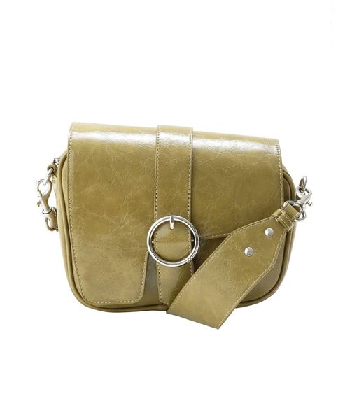 EMODA（エモダ）の「アシンメトリーボディバッグ（ショルダーバッグ・レディース・ブラック/ブラウン/カーキ・FREE）」の17枚目の写真