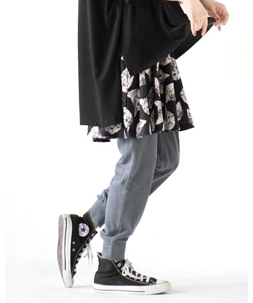 セール】【丈が選べる】ねこ・ネコ・猫・CATスカート（スカート