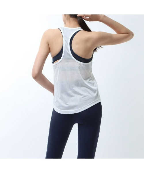 Reebok(リーボック)の「メッシュ バック タンク トップ / Mesh Back Tank Top(タンクトップ・レディース・ブラック/レッド系その他/ブラック系その他/ホワイト・SMALL/MEDIUM/LARGE/X-LARGE/XX-LARGE/X-SMALL)」の18枚目の写真
