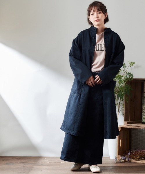 cepo(セポ)の「デニムワークコート(デニムジャケット・レディース・ブラック/ワンウォッシュ・M)」の5枚目の写真