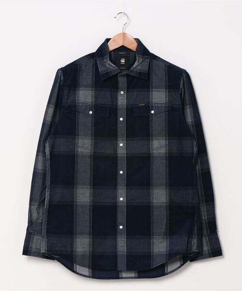 G-STAR(ジースター)の「3301 Slim Shirt Check(シャツ/ブラウス・メンズ・チェック・MEDIUM/SMALL/X-SMALL/LARGE)」の9枚目の写真