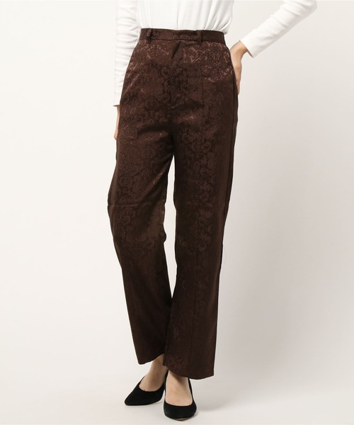 apres jour（アプレジュール）の「ジャガードパンツ【ZOZOTOWN限定アイテム】（その他パンツ・レディース・ダークブラウン/ブルー/ベージュ・MEDIUM/X-LARGE/X-SMALL/SMALL）」の19枚目の写真