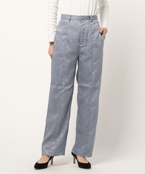 apres jour（アプレジュール）の「ジャガードパンツ【ZOZOTOWN限定アイテム】（その他パンツ・レディース・ダークブラウン/ブルー/ベージュ・MEDIUM/X-LARGE/X-SMALL/SMALL）」の21枚目の写真