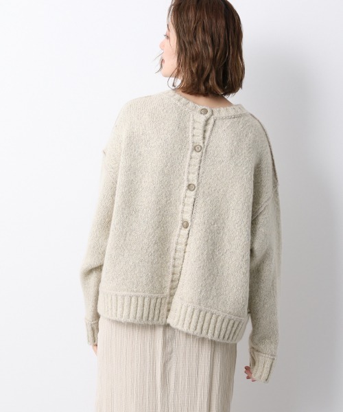 A part by（アパートバイ）の「3GMIX2WAYニットPO　923269（ニット/セーター・レディース・グレー/アイボリー/ライトブラウン・FREE）」の21枚目の写真