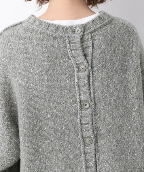 A part by（アパートバイ）の「3GMIX2WAYニットPO　923269（ニット/セーター・レディース・グレー/アイボリー/ライトブラウン・FREE）」の22枚目の写真