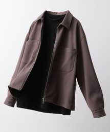 JUNRED | エアリーストレッチフラノジップブルゾン【Set Up可能】(ブルゾン)