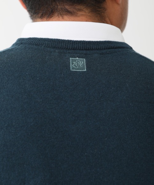 ZOY(ゾーイ)の「《ZOY》MENS HESTIA ニットベスト(ベスト・メンズ・チャコールグレー/グリーン系その他・1/2/3)」の3枚目の写真