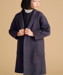 ARCH & LINE（アーチアンドライン）の「ウール二重織り チェスターコート（チェスターコート・キッズ）」