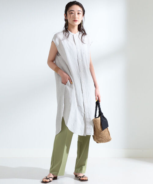 Ray BEAMS(レイビームス)の「FABIO RUSCONI / フラット サンダル(サンダル・レディース・ブラック/サックスブルー・38/39/36/37/35)」の3枚目の写真