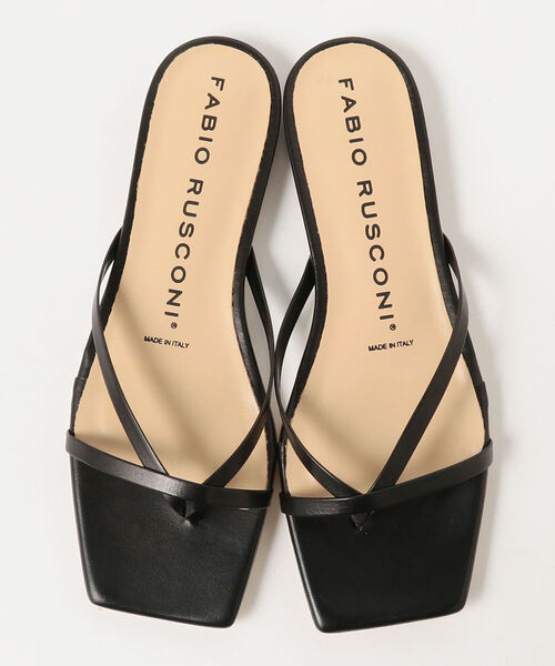 Ray BEAMS(レイビームス)の「FABIO RUSCONI / フラット サンダル(サンダル・レディース・ブラック/サックスブルー・38/39/36/37/35)」の9枚目の写真