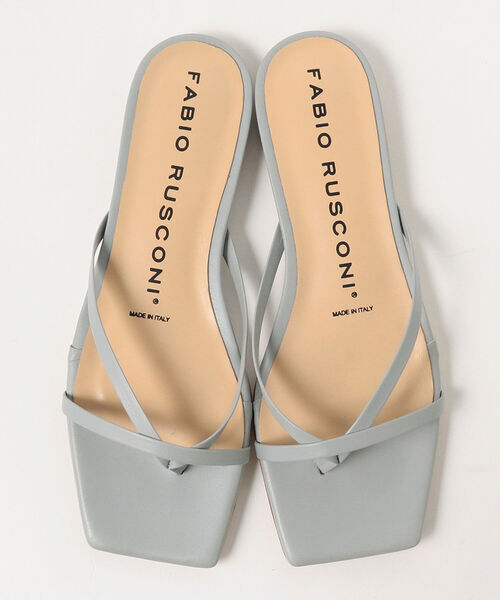 Ray BEAMS(レイビームス)の「FABIO RUSCONI / フラット サンダル(サンダル・レディース・ブラック/サックスブルー・38/39/36/37/35)」の16枚目の写真