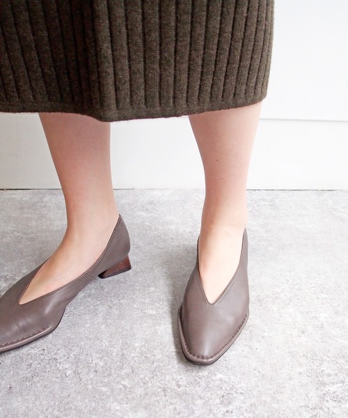 apres（アプレ）の「スクエアトゥパンプス　-8650337（パンプス・レディース・ブラック/グレー/ワイン/グレイッシュベージュ・22.5cm/23.5cm/24.5cm/23.0cm/24.0cm）」の15枚目の写真