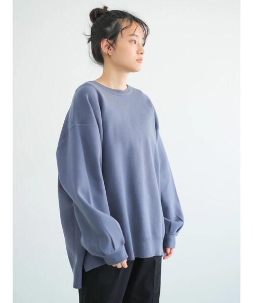 AMERICAN HOLIC（アメリカンホリック）の「ミラノリブニットプルオーバー（ニット/セーター・レディース・ミント/ライトベージュ/ラベンダー/キャメル/ブルー・M/L）」の16枚目の写真