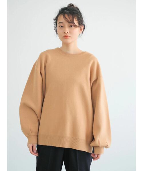 AMERICAN HOLIC（アメリカンホリック）の「ミラノリブニットプルオーバー（ニット/セーター・レディース・ミント/ライトベージュ/ラベンダー/キャメル/ブルー・M/L）」の18枚目の写真