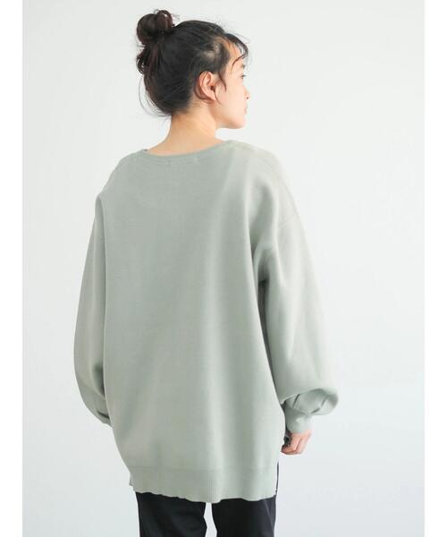 AMERICAN HOLIC（アメリカンホリック）の「ミラノリブニットプルオーバー（ニット/セーター・レディース・ミント/ライトベージュ/ラベンダー/キャメル/ブルー・M/L）」の22枚目の写真