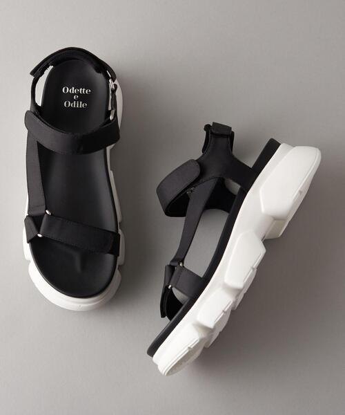 ODETTE E ODILE（オデットエオディール）の「【WEB限定】O ベルクロ サンダル40●（サンダル・レディース・ホワイト/ライトグレー/ブラック/その他1/ブラウン・23.5cm/24.5cm/22.5cm）」の12枚目の写真