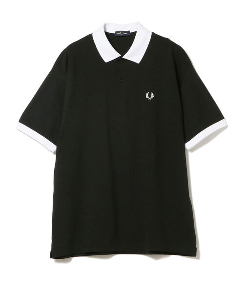 ✨美品✨FRED PERRYXBEAMS 別注 オーバーサイズ ポロシャツ黒 FRED PERRY（フレッドペリー）の「FRED PERRY × BEAMS / 別注
