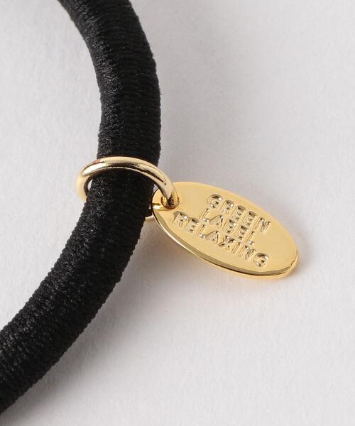 green label relaxing(グリーンレーベルリラクシング)の「★★FM マーブル スクエアカバー ヘアカフ(ヘアゴム・レディース・ライム/ナチュラル・FREE)」の9枚目の写真