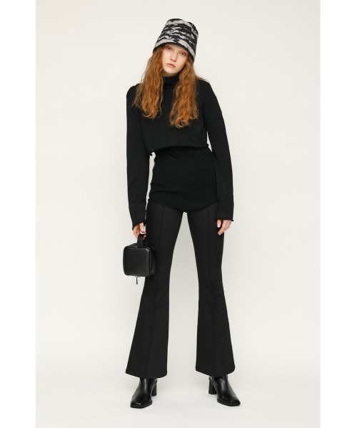 SLY（スライ）の「SPRING CROPPED KNIT クロップド ニット（ニット/セーター・レディース・ライトブルー/ブラック/アイボリー・FREE）」の13枚目の写真