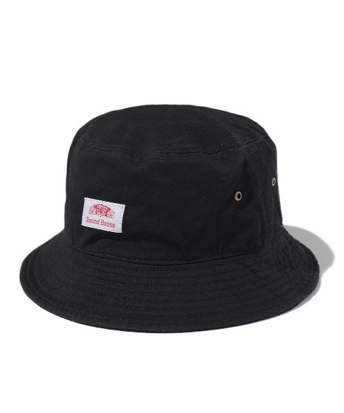 ROUND HOUSE（ラウンドハウス）の「【ROUND HOUSE / ラウンドハウス】タグデザイン バケットハット（ハット・メンズ・ホワイト/ブラック・ONESIZE）」の6枚目の写真