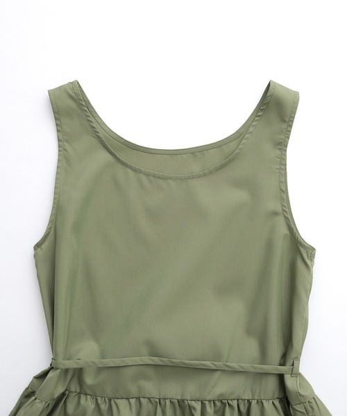 EMMA（EMMA CLOTHES）（エマ）の「【EMMA】3WAYフレンチスリーブティアードロングワンピース（ワンピース・レディース・ホワイト/ブラック/グリーン/モカ・FREE）」の20枚目の写真