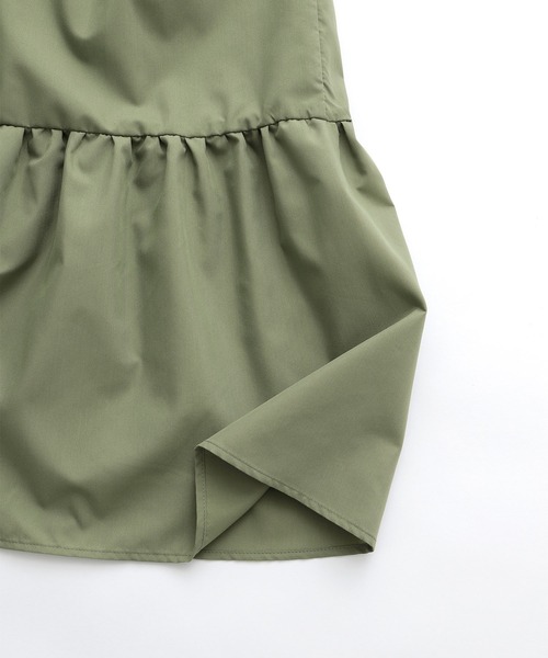 EMMA（EMMA CLOTHES）（エマ）の「【EMMA】3WAYフレンチスリーブティアードロングワンピース（ワンピース・レディース・ホワイト/ブラック/グリーン/モカ・FREE）」の10枚目の写真