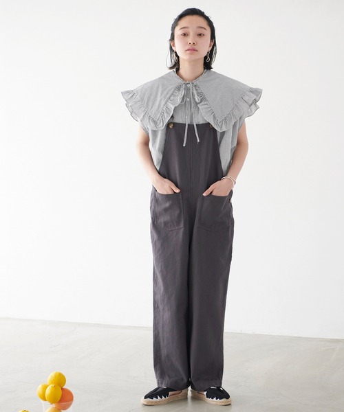 forksy.（フォルクシー）の「【forksy.】2WAYスタンドカラーシャツビックカラーセット（シャツ/ブラウス・レディース・ホワイト系その他/ブラック系その他/ホワイト系その他2/ホワイト系その他3/ブラック系その他2/ブラック系その他3/ブラック系その他4/ブラック系その他5/ブラック系その他6/ホワイト/ブラック・FREE）」の9枚目の写真