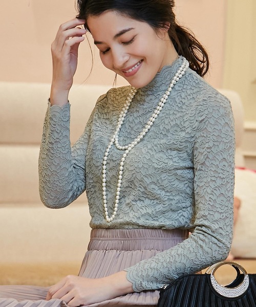 DRESS STAR（ドレス スター）の「ロングフェイクパールネックレス（ネックレス・レディース・ホワイト・フリー）」の7枚目の写真