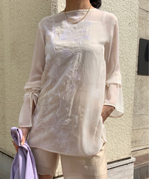 Ameri | ADELA SHEER TOP(シャツ/ブラウス)