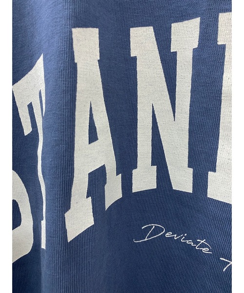 NOMAE（ノーマエ）の「【NOMAE】ヴィンテージカレッジロゴT（Tシャツ/カットソー・レディース・ホワイト/ベージュ/ネイビー系/ライトグレー・FREE）」の19枚目の写真