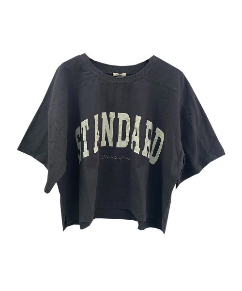 NOMAE（ノーマエ）の「【NOMAE】ヴィンテージカレッジロゴT（Tシャツ/カットソー・レディース・ホワイト/ベージュ/ネイビー系/ライトグレー・FREE）」の13枚目の写真