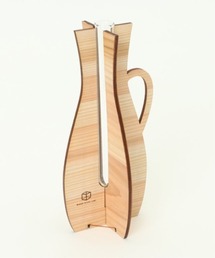 ikka（イッカ）の「WOOD WORK LAB.組み立て花瓶（大）（フラワーベース）」