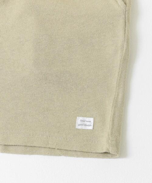 URBAN RESEARCH Sonny Label（アーバンリサーチサニーレーベル）の「Leona SURF　ヘンプコットンショートパンツ（その他パンツ・レディース・ベージュ/グリーン系その他/ブラック・FREE）」の7枚目の写真