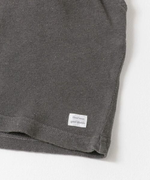 URBAN RESEARCH Sonny Label（アーバンリサーチサニーレーベル）の「Leona SURF　ヘンプコットンショートパンツ（その他パンツ・レディース・ベージュ/グリーン系その他/ブラック・FREE）」の10枚目の写真